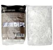 200 Mighty Clip Lights Quick & Easy Installation of Christmas Lights on Shingles