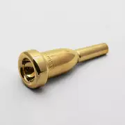 Genuine Bach 24K Gold Megatone Cornet Mouthpiece, 5B NEW! Ships Fast!