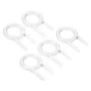 Keycap Puller Switch Remover, DIY Tool Fixing Keyboard Plastic 5pcs, White
