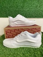 Vans Knu Sokol True White Mens Size 6.5