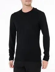 [Icebreaker] Ice Breaker, M 260 TECH LS CREW, Black, S, Black, L