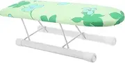 Cabilock Mini Ironing Board Foldable Ironing Frame Padded Cover Tabletop Stool Portable Non-Slip Home