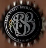 USA Plastic Lined Beer Crown Bottle Cap: Pearl Street Brewing