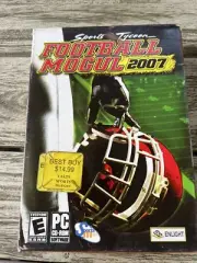 Computer PC Game Sports Tycoon Football Mogul 2007 BRAND NEW Free Shipping