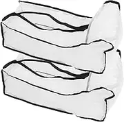 TOPPERFUN 2Pcs Travel Boots Bags Dust Storage Holders with Zipper Closure and Handle for Organizing Shoes Boots Accessories for Home Outdoor Use