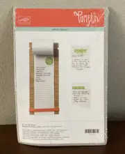 Stampin up Paper Pumpkin October 2013 Memo Medley Notepad Craft Kit Unboxed