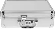 Healvian Stylish Aluminum Storage Case Portable Medicine Box Metal Suitcase Design