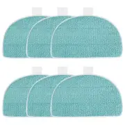 6 Pack Mop Pads for Clean Tenso 2.0 Steam Cleaner,Microfiber6747