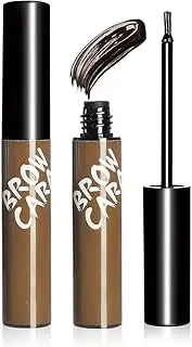 Brow Tattoo Peel Off Gel, Brow Gel with Eyebrow Stencils, Long-lasting Waterproof Transfer-proof Eye Brow Tinting Kit for Fuller & Defined Looking Eyebrows, Multiple Colors (03#)