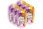 48pc Bic Women's Soleil Smooth Colors 3 Blade Shaving Manual Razors Shaver