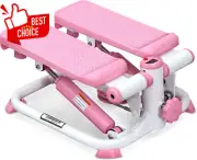 Advanced Mini Stepper Exercise Machine w/ Resistance Bands Total Body Workout