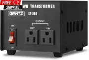 Giantz Step down Transformer 240V to 110V, 500W Voltage Converter Stepdown Trans