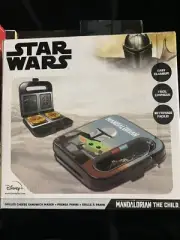 Star Wars The Mandalorian and Grogu Baby Yoda Grilled Cheese Maker Multi-Color