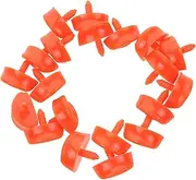 CHILDWEET 20pcs Mini DIY Duck Accessories Plastic Duck Mouth Toys DIY Duck Mouth Decor for Boys and Girls
