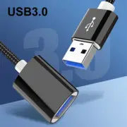 1M/2M/3M USB 3.0 Male To Female Extension Cable Fast Data Transfer For Webcam PC