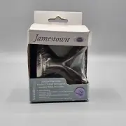 Franklin Brass Jamestown Double Robe Hook Satin Nickel