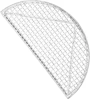 Luxshiny 2 Pcs Stainless Steel Japanese Style Sieve Fine Mesh Strainer Half Round Mesh for Home Cooking