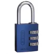 ABUS 30mm -Combination Padlocks-School Locker Padlock -BLUE-14530BLU