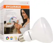 SYLVANIA SMART+ ZigBee Full Spectrum COLOR, adjustable white, BR30 LED Bulb