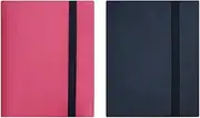 Jaragar 9-Pocket Trading Card Binder, Fit 720 Cards with 40 Sleeves Included, Baseball Card Binder for Card Collection Storage