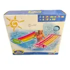Intex Yellow Pillow Top Lounge 75”x28” Inflatable Pool Lounge NOS New Wet Set
