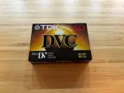 TDK DVC 60 | Mini DV Digital Video Cassette | Sealed | Made in Japan