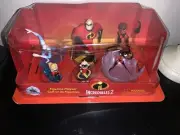 Disney Incredibles 2 Figurine Playset New