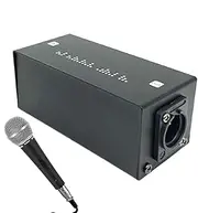 Mic Preamp for Vocal | Microphone Preamp Lossless Dynamic Mic Booster | Low Noise Mic Preamp Active Microphone Preamplifier for Broadcast & Passive Ribbon