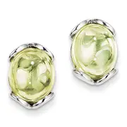 Sterling Silver Lemon Quartz Earrings