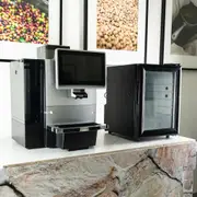 DR COFFEE - COFFEE BREAK BIG AUTOMATIC COFFEE MACHINE & PRECISION 21L MILK FRIDGE PACKAGE