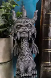 Viking Dragon Gargoyle Gor Gor Figurine Small Mythical Fantasy Decor Statue