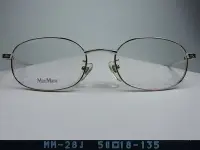 在飛比找Yahoo!奇摩拍賣優惠-信義計劃 眼鏡 Max Mara MM-28J 日本製 復古