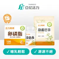 在飛比找蝦皮商城優惠-【餵母奶保健食品推薦】活力媽媽哺乳輕鬆組合│含卵磷脂、媽媽葫