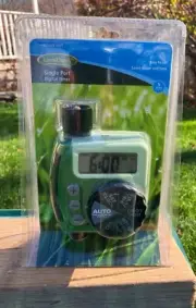 Green Thumb Digital single outlet programmable water timer ~ NEW