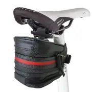 USB Rechargeable LED Waterproof Bike Saddle Bag