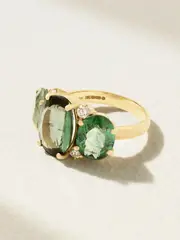 [Irene Neuwirth] Irene Neuwirth - Gemmy Gem 18-karat Gold, Tourmaline And Diamond Ring - 7 7 Gold