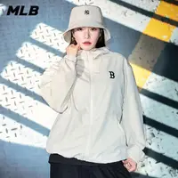 在飛比找momo購物網優惠-【MLB】連帽防風外套 波士頓紅襪隊(3AWJB0131-4