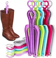 10 Pack Boot Shapers for Tall Boots - Folding Boot Trees, Support Stands, Stand
