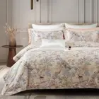 140S Long Cotton Bedding Set 4pcs Quilt Cover Flat Sheet 2 Pillowcases Specialty