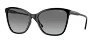 Vogue Eyewear VO5520SF Asian Fit W44/11 Women’s Sunglasses Black Size 56