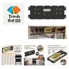 Oven Control Circuit Board Repair Kit Replacement Parts with Timer Display Fi...