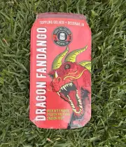 TOPPLING GOLIATH Brewery DRAGON BEER Pub Sign Tin Tacker 17"X9" Decorah, IOWA