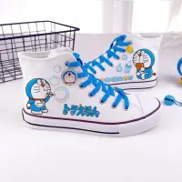 在飛比找蝦皮購物優惠-哆啦A夢帆布鞋 23.5  Doraemon 小叮噹