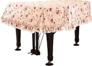 Alps/Grand Piano Cover/G-JF/Yamaha C3/Made in Japan Beige Rose Pattern Print