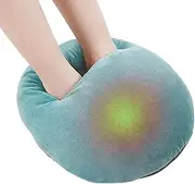 Electric Heated Foot Warmers,Soft Foot Heater Electric Heating Pad | Fast Heating Electric Heater, USB Rechargeable Fuzzy Thick Plush Washable Winter Warming Tools for Home Winter