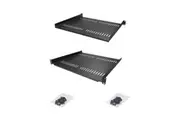 StarTech 2-Pack 1U Server Rack Shelf Vented