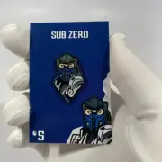 Sub-Zero - Mortal Kombat Enamel Pin (New)