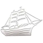 Ship Embossing Die Cuts Aesthetic Cutting Dies for Card Making DIY Scrapbooking