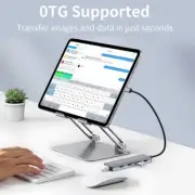 USB C Hub 5 in 1 10Gbps USB3.2 Splitter Adapter for Laptop USB Expander Docking