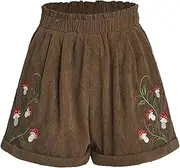 [Generic] Womens Shorts Elastic High Waisted Lounge Summer Shorts Drawstring Pants Athletic Pants